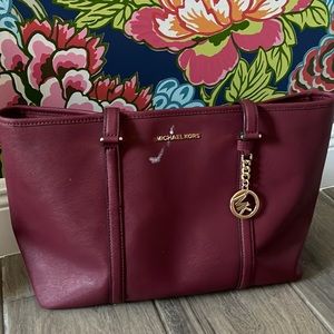 Michael Kors Bag - Burgundy